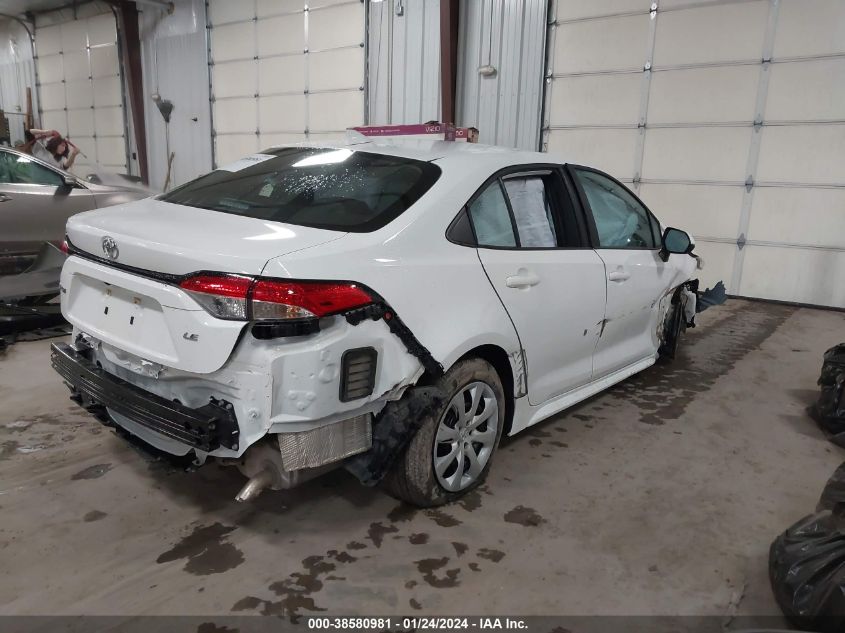 2022 TOYOTA COROLLA LE - 5YFEPMAE4NP378015