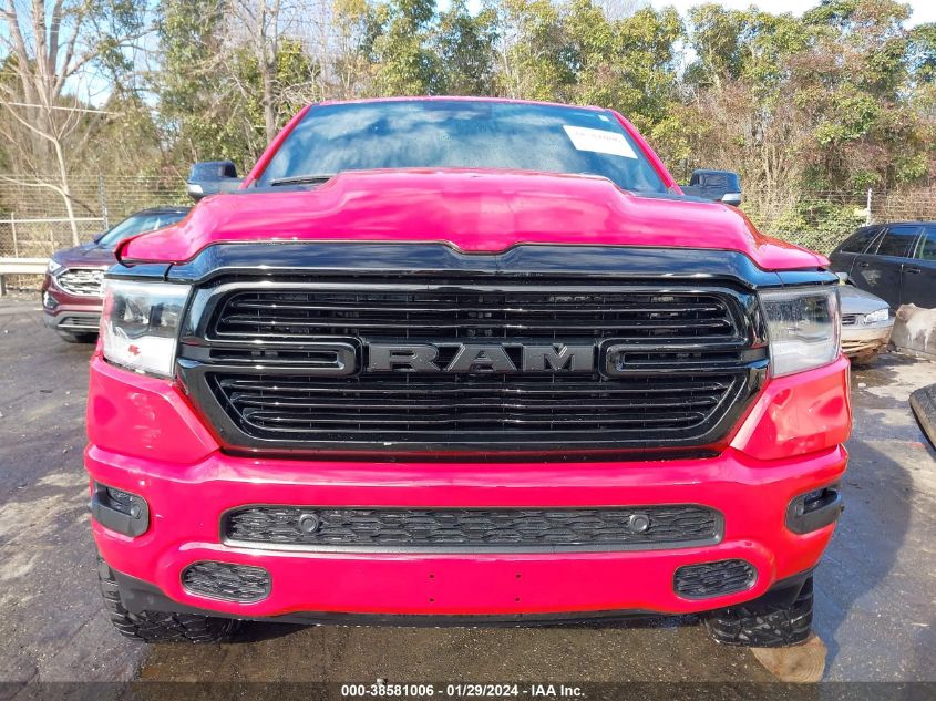 2021 RAM 1500 LARAMIE  4X4 5'7 BOX - 1C6SRFJT3MN607097