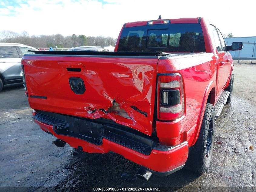 2021 RAM 1500 LARAMIE  4X4 5'7 BOX - 1C6SRFJT3MN607097