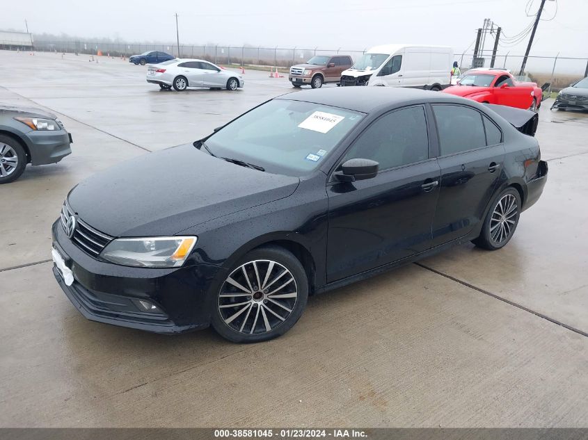 2016 VOLKSWAGEN JETTA SPORT - 3VWD17AJXGM391564