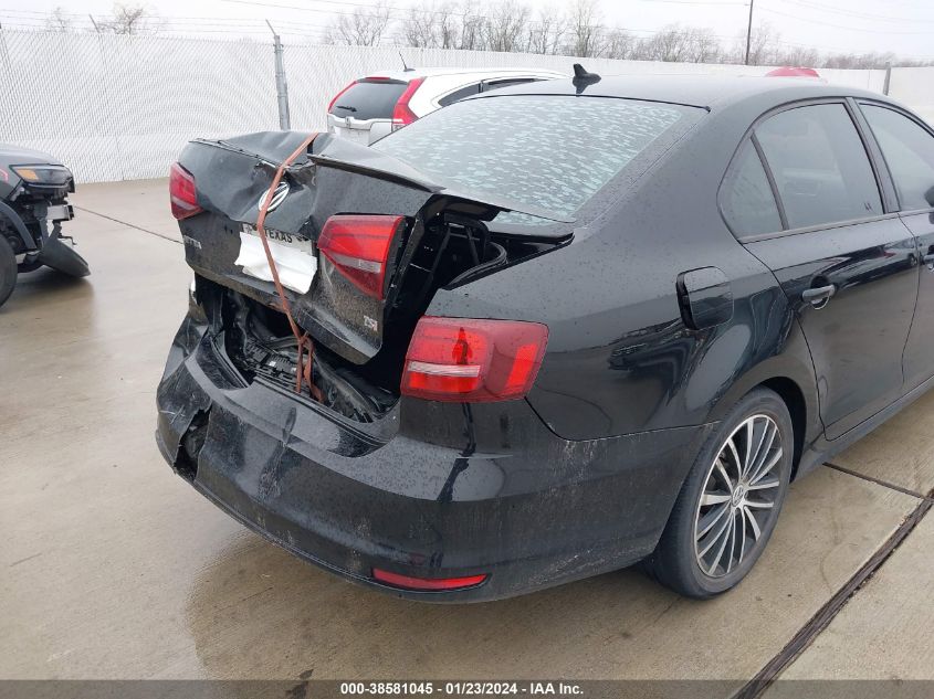 2016 VOLKSWAGEN JETTA SPORT - 3VWD17AJXGM391564