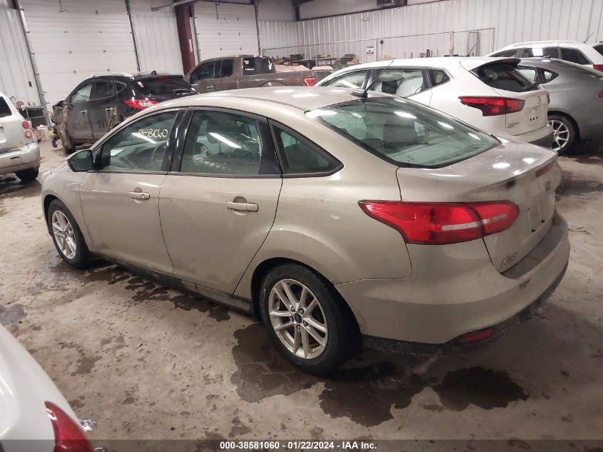 2015 FORD FOCUS SE - 1FADP3F28FL383058