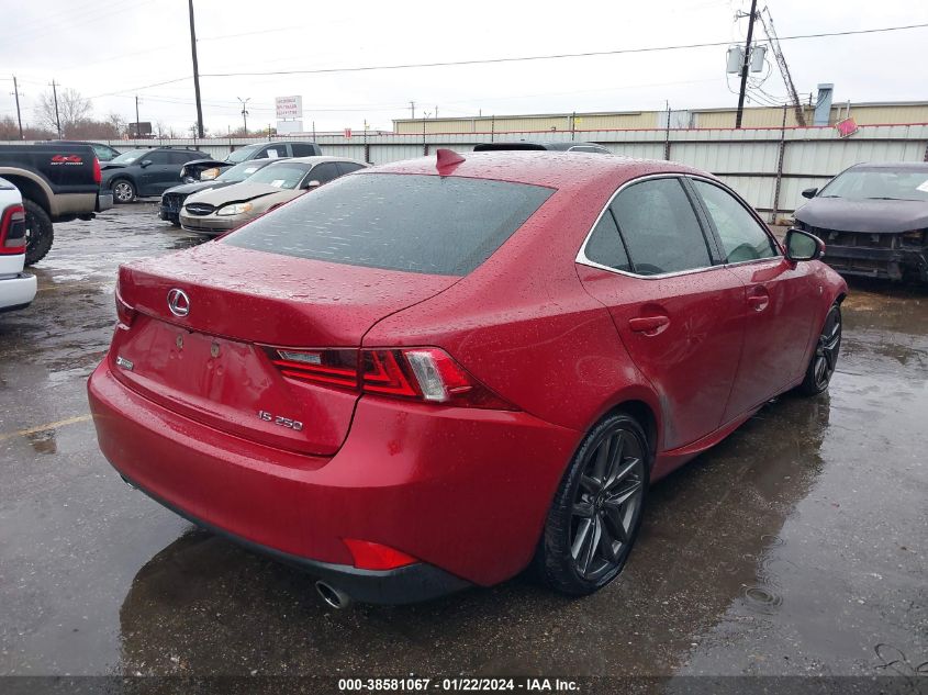 2015 LEXUS IS 250 - JTHBF1D2XF5052092