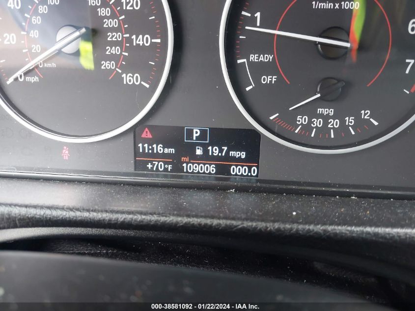 2015 BMW 335I XDRIVE WBA3B9G52FNR94639