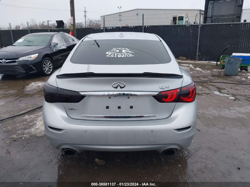 2016 INFINITI Q50 3.0T PREMIUM - JN1EV7ARXGM341179