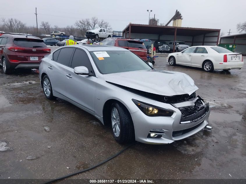 2016 INFINITI Q50 3.0T PREMIUM - JN1EV7ARXGM341179