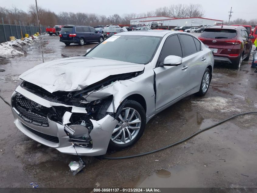 2016 INFINITI Q50 3.0T PREMIUM - JN1EV7ARXGM341179