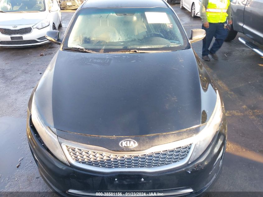 2015 KIA OPTIMA HYBRID - KNAGM4AD7F5083124