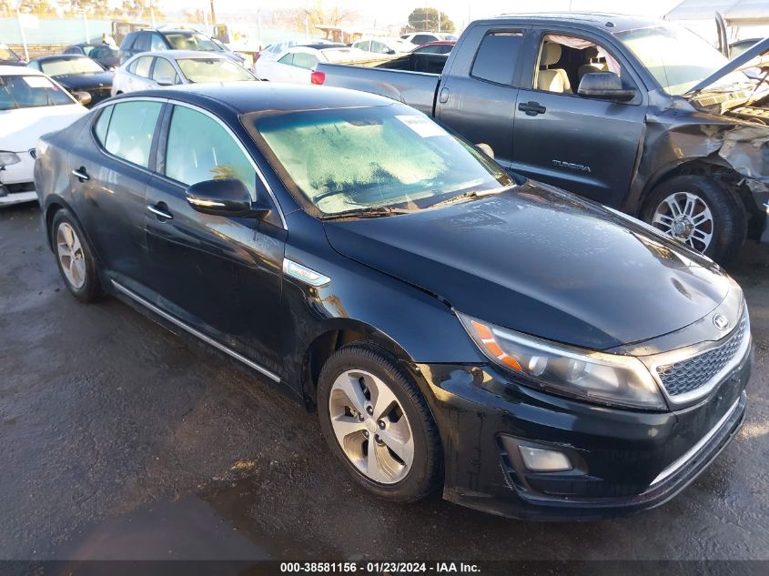 2015 KIA OPTIMA HYBRID - KNAGM4AD7F5083124