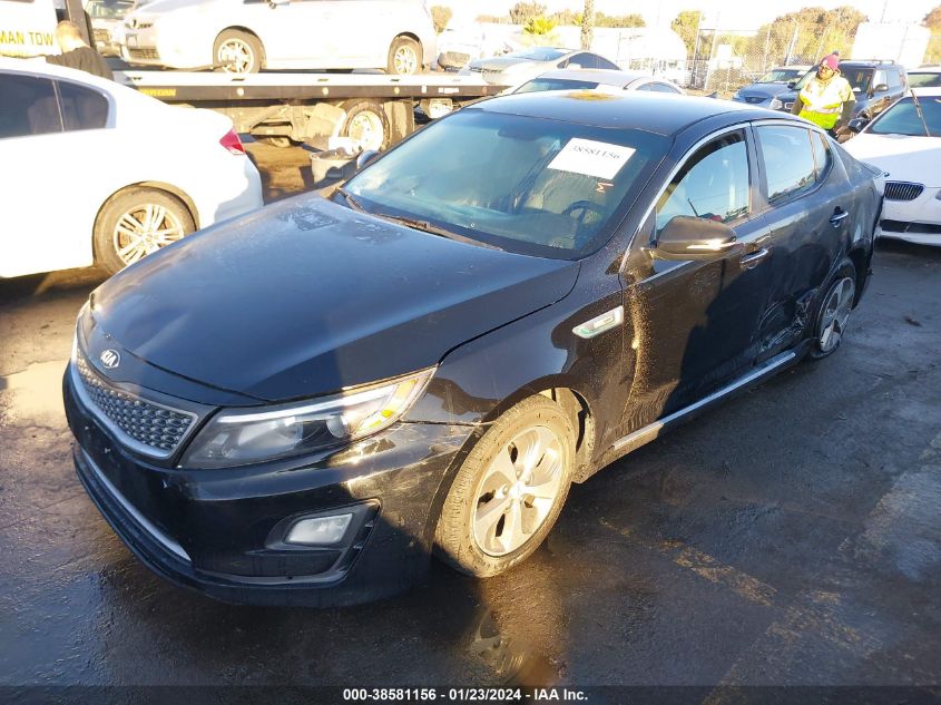 2015 KIA OPTIMA HYBRID - KNAGM4AD7F5083124