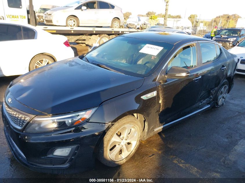 2015 KIA OPTIMA HYBRID - KNAGM4AD7F5083124