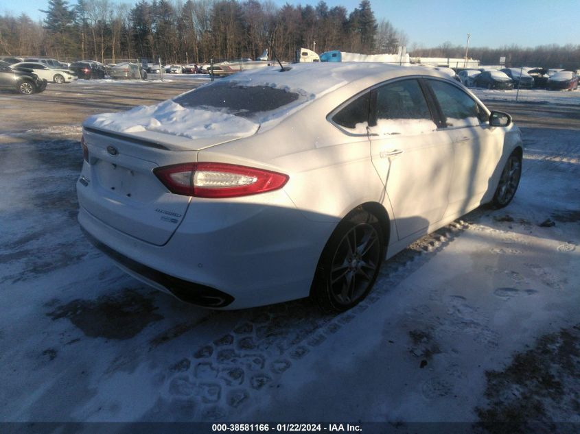 2013 FORD FUSION TITANIUM - 3FA6P0D9XDR109981