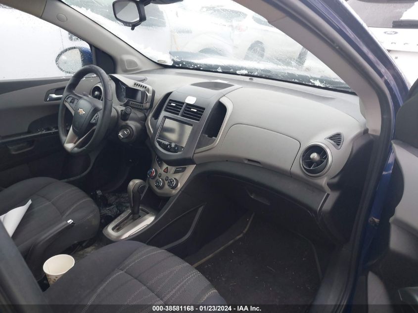 2013 CHEVROLET SONIC LT - 1G1JC5SB5D4105969