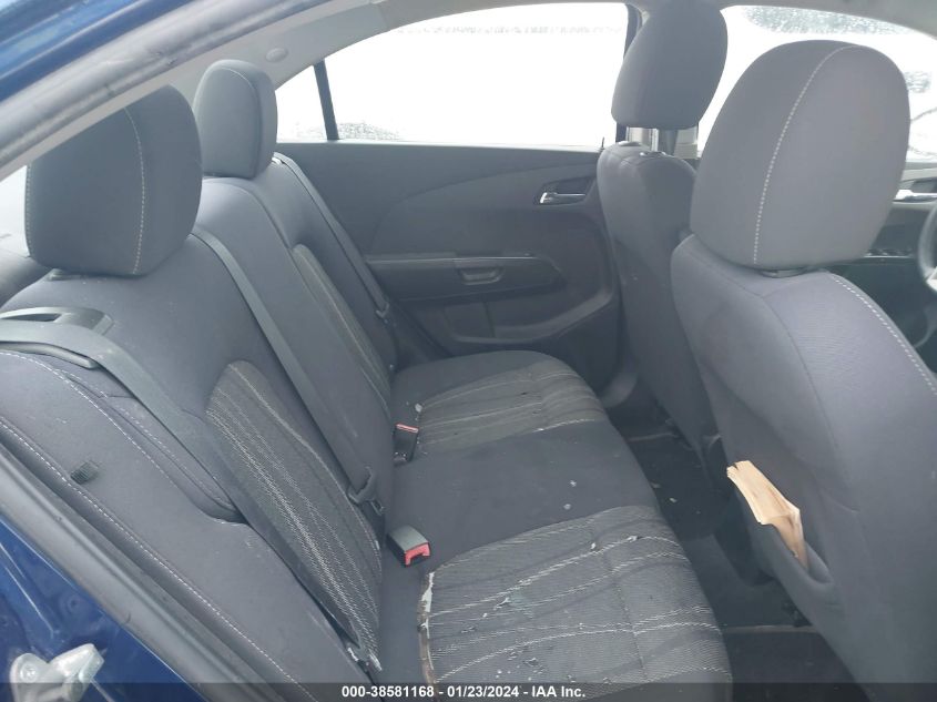 2013 CHEVROLET SONIC LT - 1G1JC5SB5D4105969