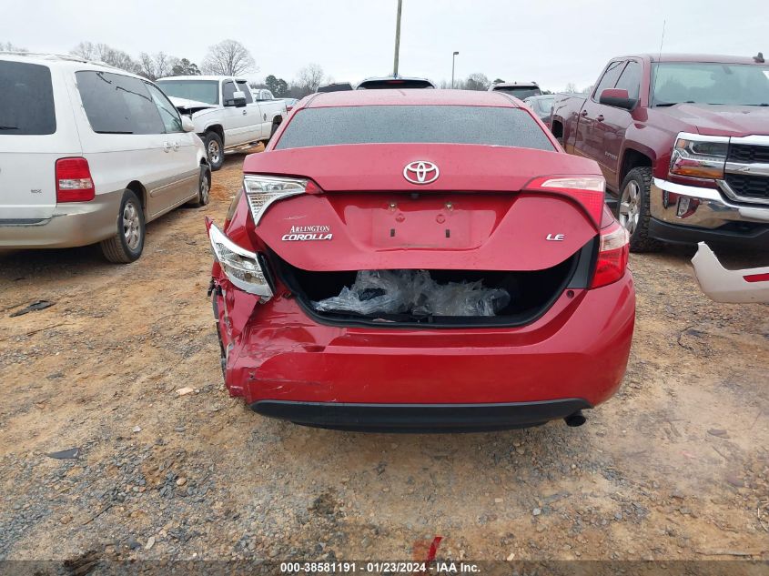 2017 TOYOTA COROLLA LE - 2T1BURHE7HC770649