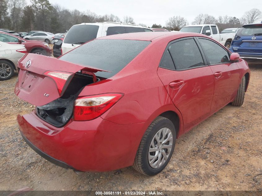 2017 TOYOTA COROLLA LE - 2T1BURHE7HC770649
