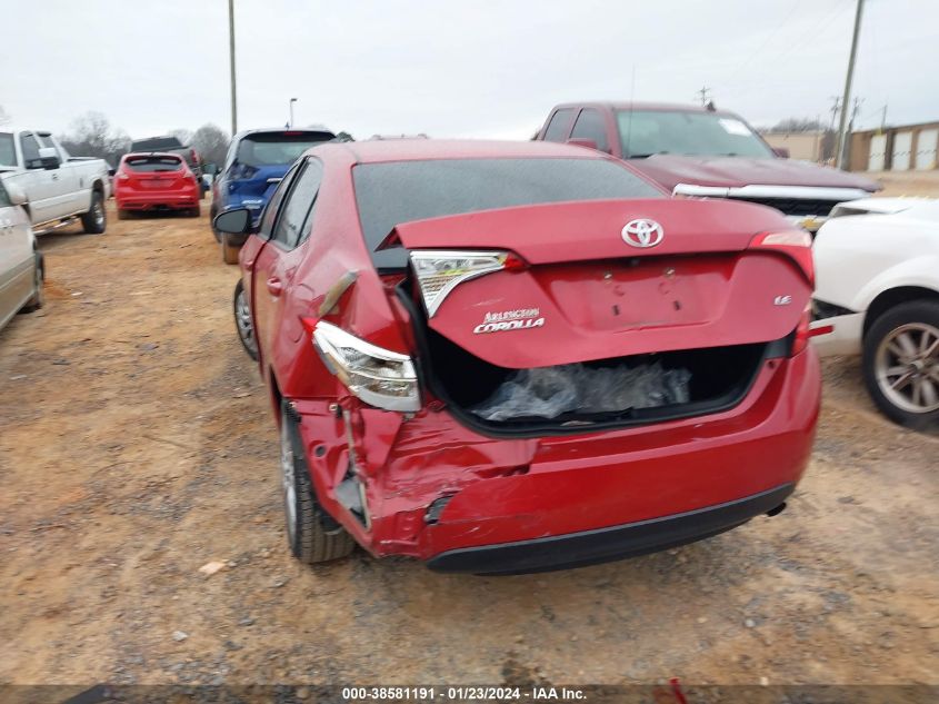 2017 TOYOTA COROLLA LE - 2T1BURHE7HC770649