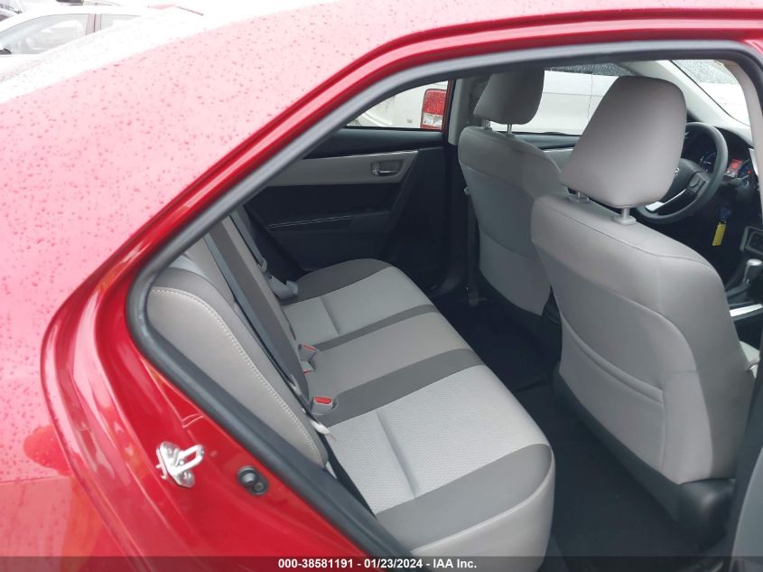2017 TOYOTA COROLLA LE - 2T1BURHE7HC770649