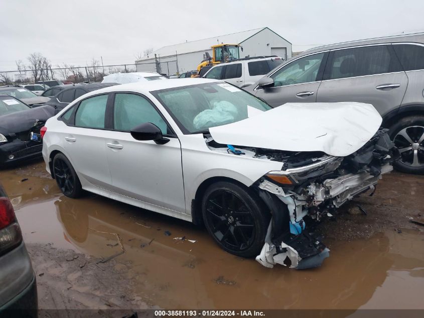 2022 HONDA CIVIC SPORT - 2HGFE2F56NH511985