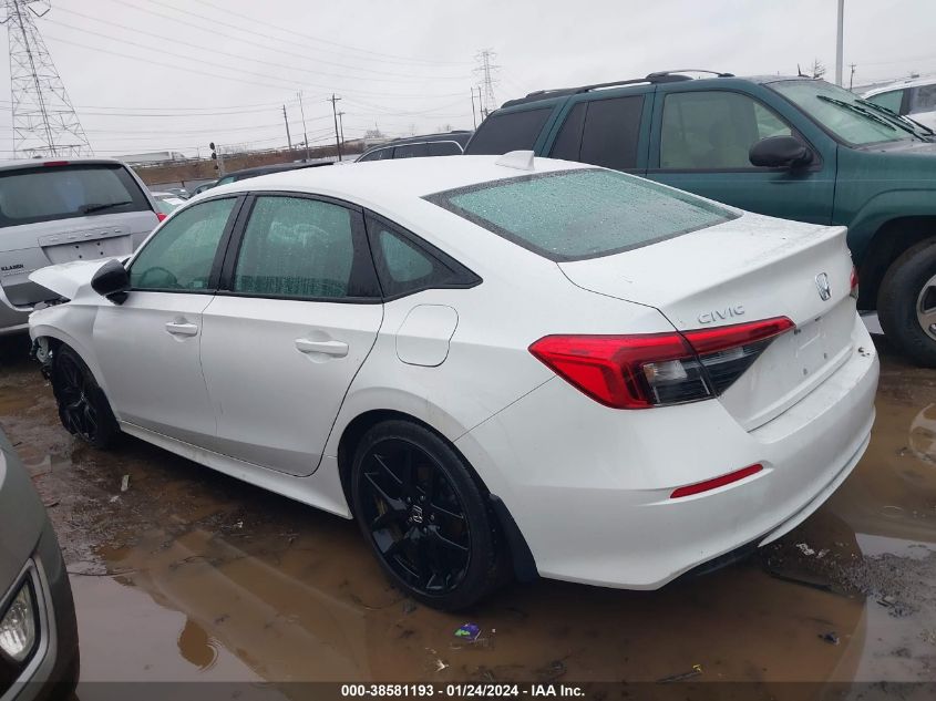 2022 HONDA CIVIC SPORT - 2HGFE2F56NH511985