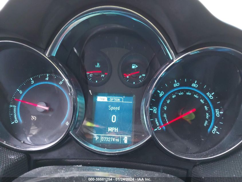2013 CHEVROLET CRUZE LTZ - 1G1PG5SB9D7299564