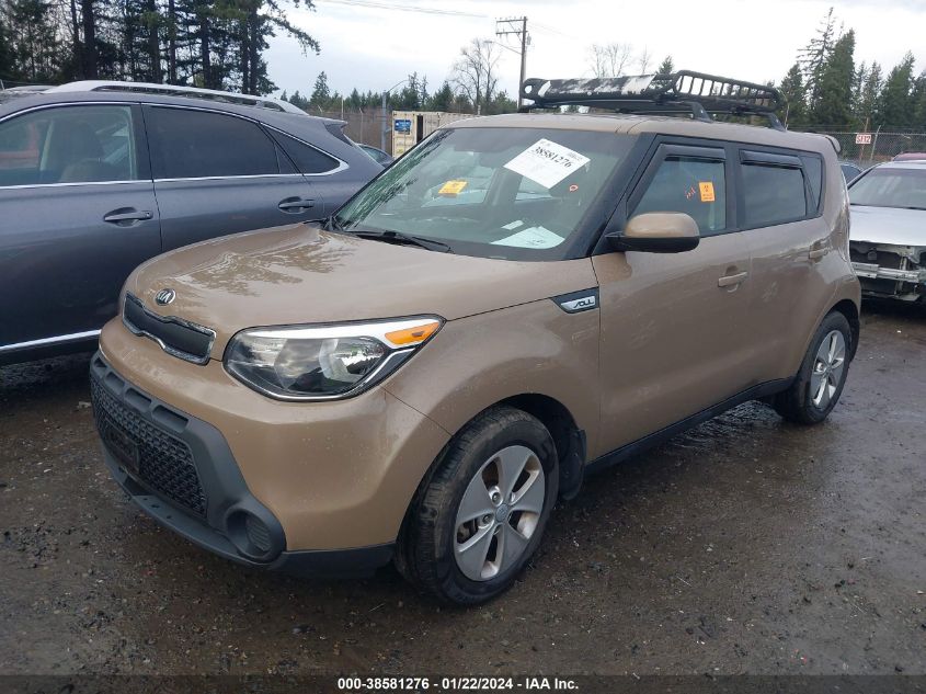 2015 KIA SOUL - KNDJN2A22F7181507