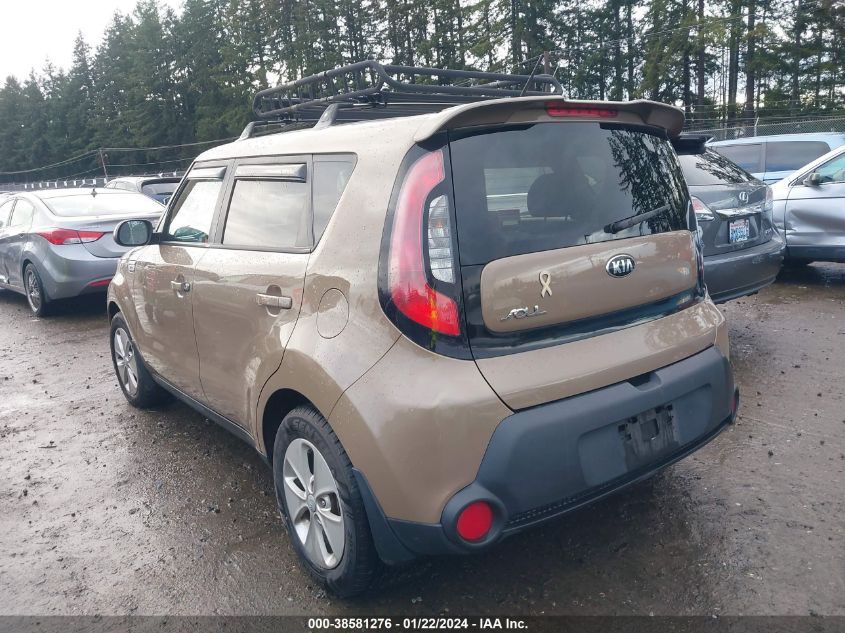2015 KIA SOUL - KNDJN2A22F7181507