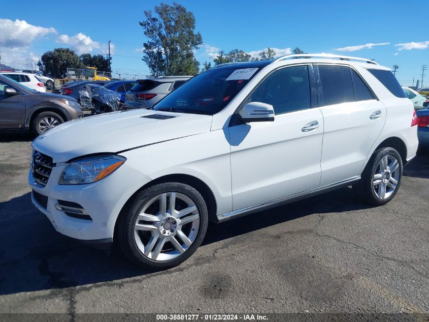 2015 MERCEDES-BENZ ML 350 - 4JGDA5JB6FA507219