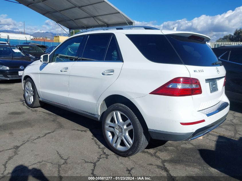 2015 MERCEDES-BENZ ML 350 - 4JGDA5JB6FA507219