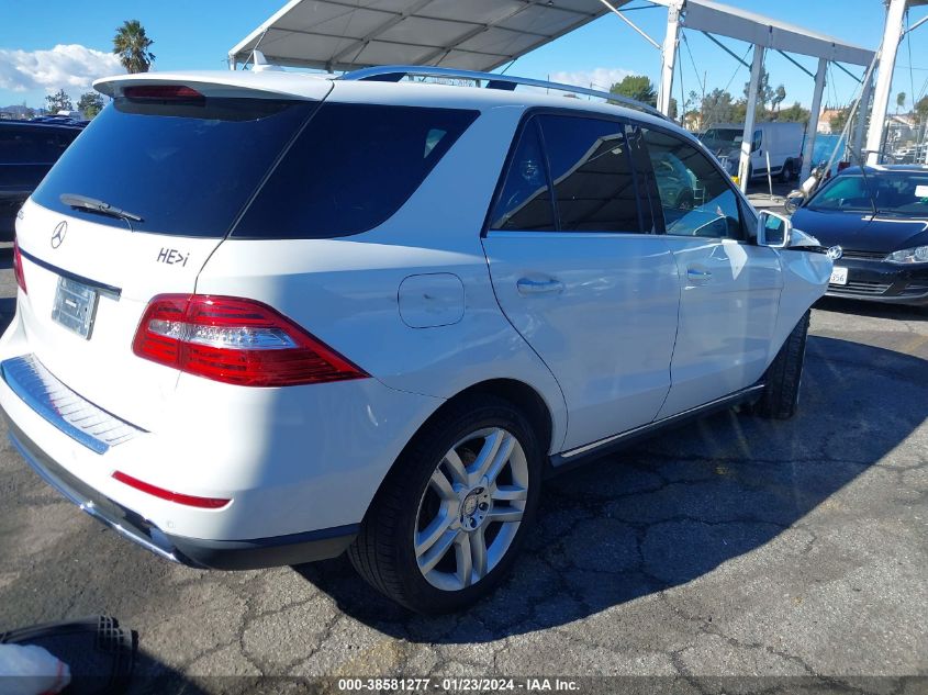 2015 MERCEDES-BENZ ML 350 - 4JGDA5JB6FA507219