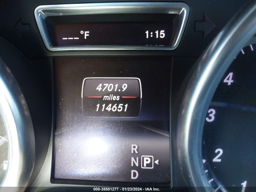 2015 MERCEDES-BENZ ML 350 - 4JGDA5JB6FA507219