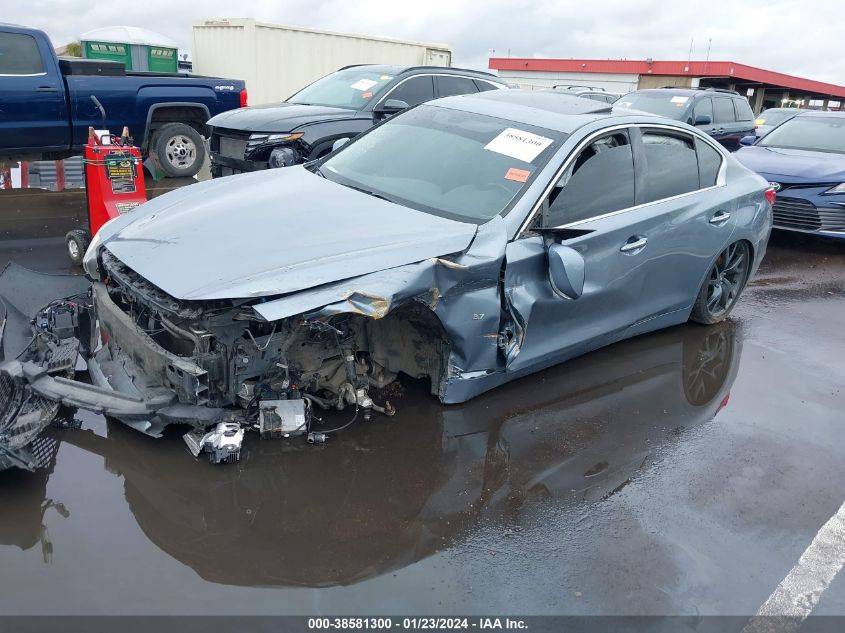 2015 INFINITI Q50 PREMIUM/SPORT - JN1BV7AP3FM332775