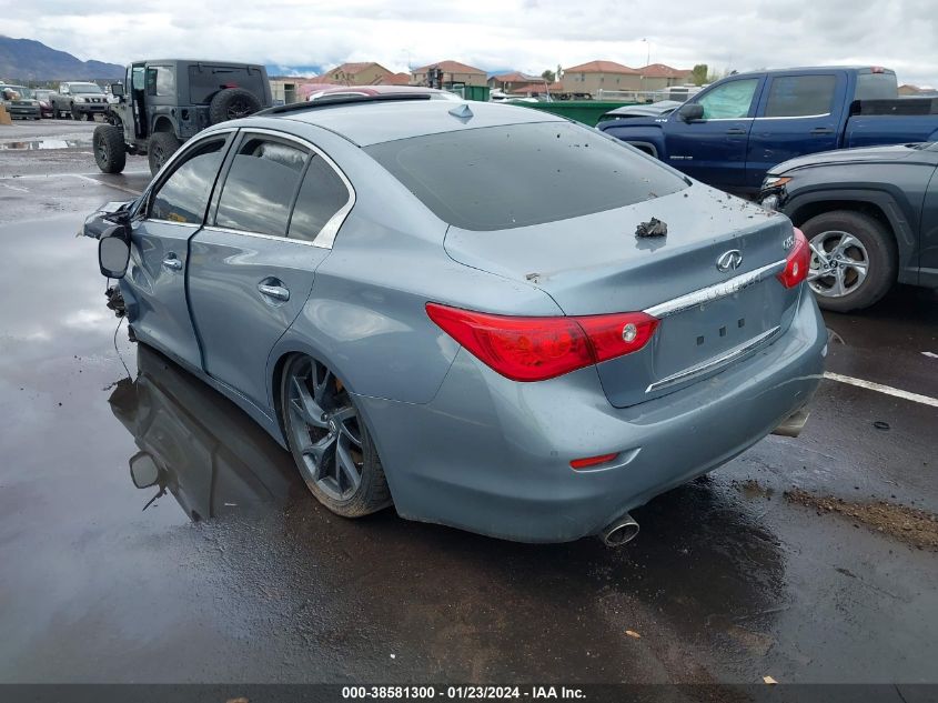 2015 INFINITI Q50 PREMIUM/SPORT - JN1BV7AP3FM332775