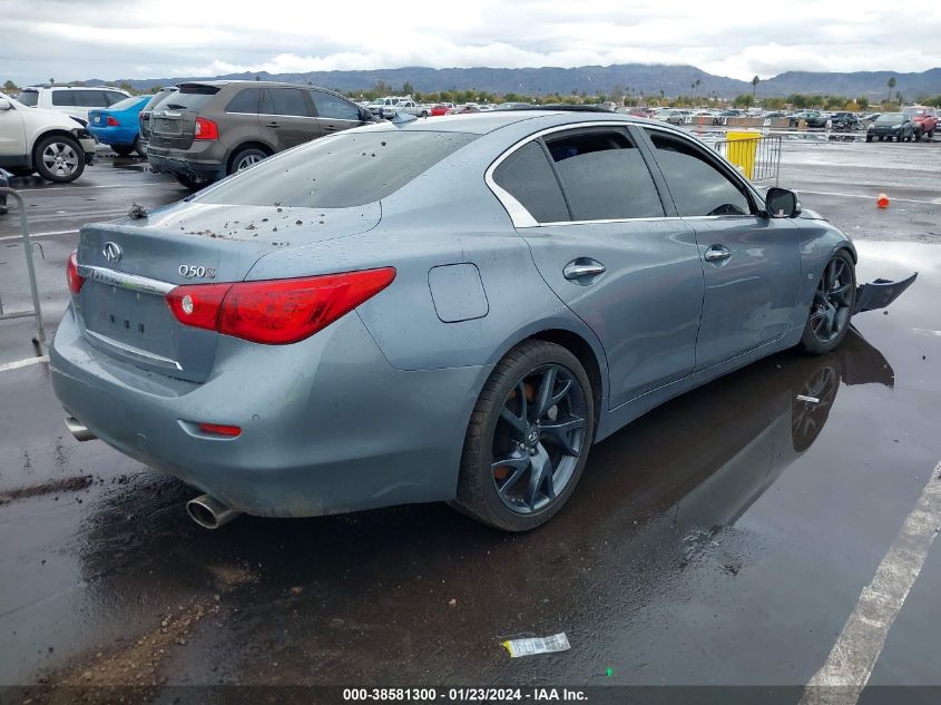 2015 INFINITI Q50 PREMIUM/SPORT - JN1BV7AP3FM332775