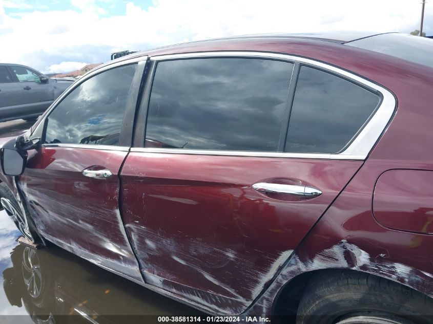 2016 HONDA ACCORD LX - 1HGCR2F31GA101540