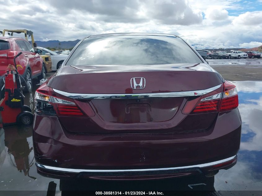 2016 HONDA ACCORD LX - 1HGCR2F31GA101540