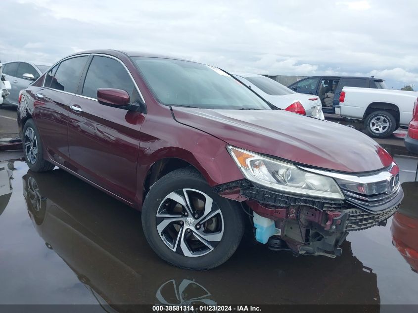2016 HONDA ACCORD LX - 1HGCR2F31GA101540