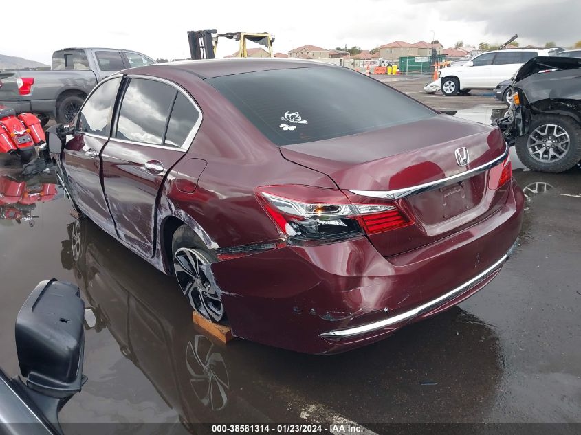 2016 HONDA ACCORD LX - 1HGCR2F31GA101540