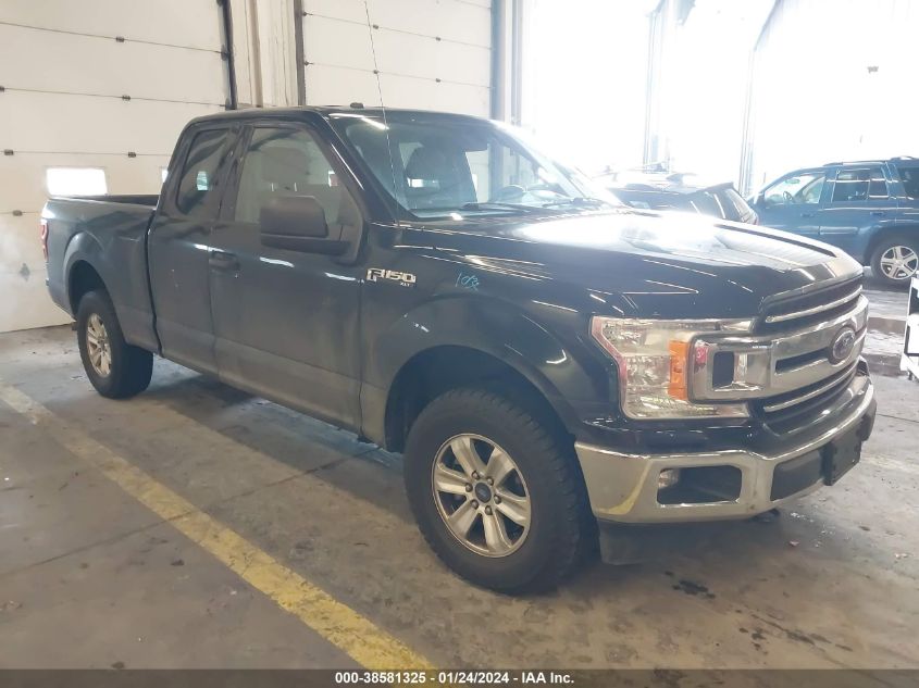 2018 FORD F150 SUPER CAB - 1FTEX1EBXJKX27073