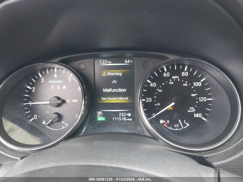 2017 NISSAN ROGUE SL - 5N1AT2MT6HC824201