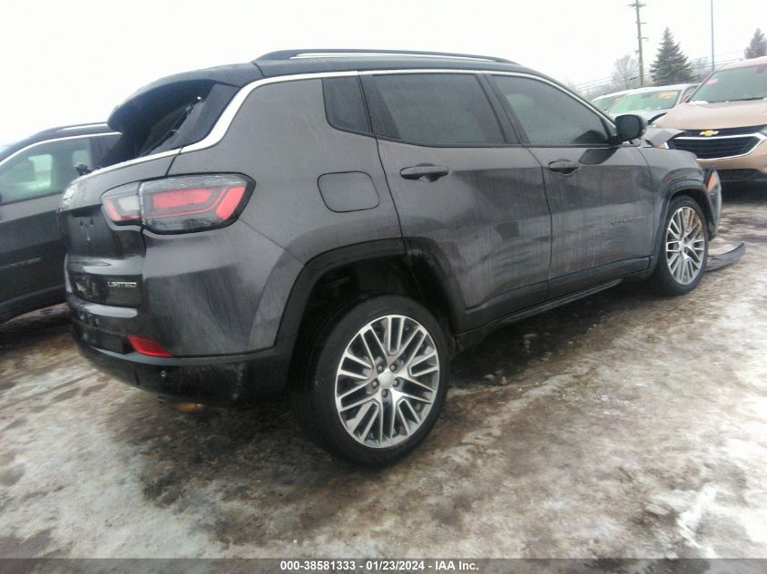 2022 JEEP COMPASS LIMITED - 3C4NJDCB0NT124142