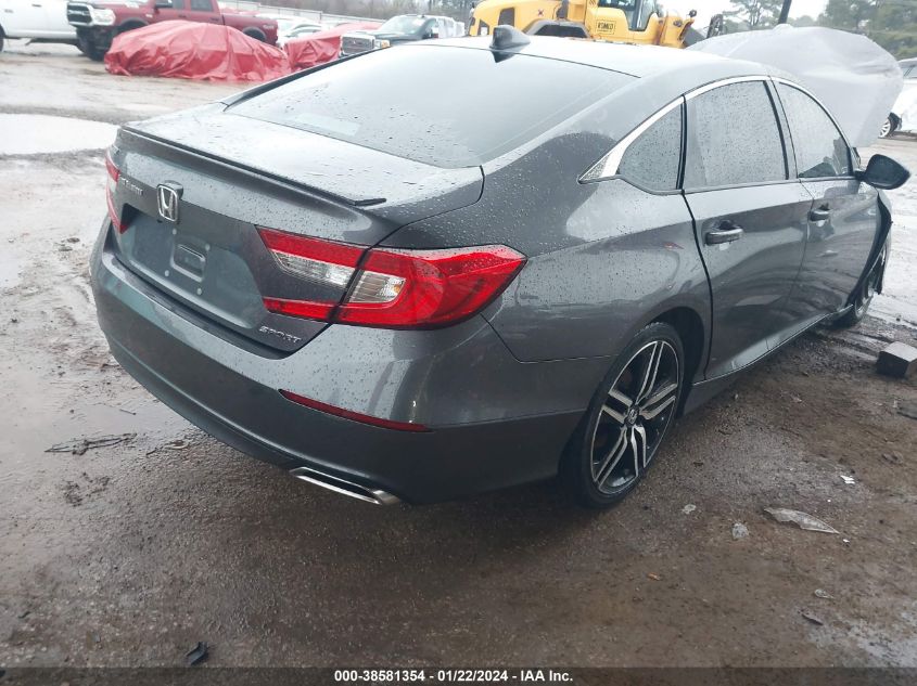 2020 HONDA ACCORD SPORT - 1HGCV1F31LA029321