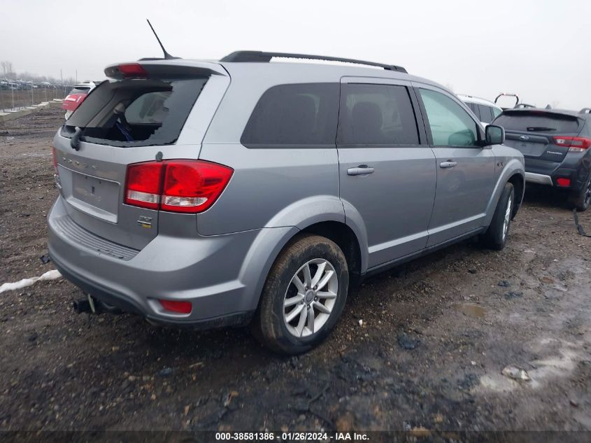 2016 DODGE JOURNEY SXT - 3C4PDCBG6GT206144