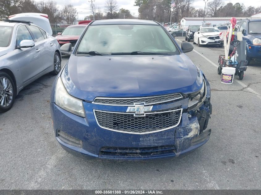 2013 CHEVROLET CRUZE LS AUTO - 1G1PA5SH4D7267112