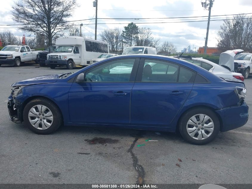 2013 CHEVROLET CRUZE LS AUTO - 1G1PA5SH4D7267112