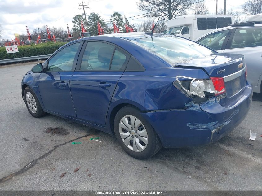 2013 CHEVROLET CRUZE LS AUTO - 1G1PA5SH4D7267112