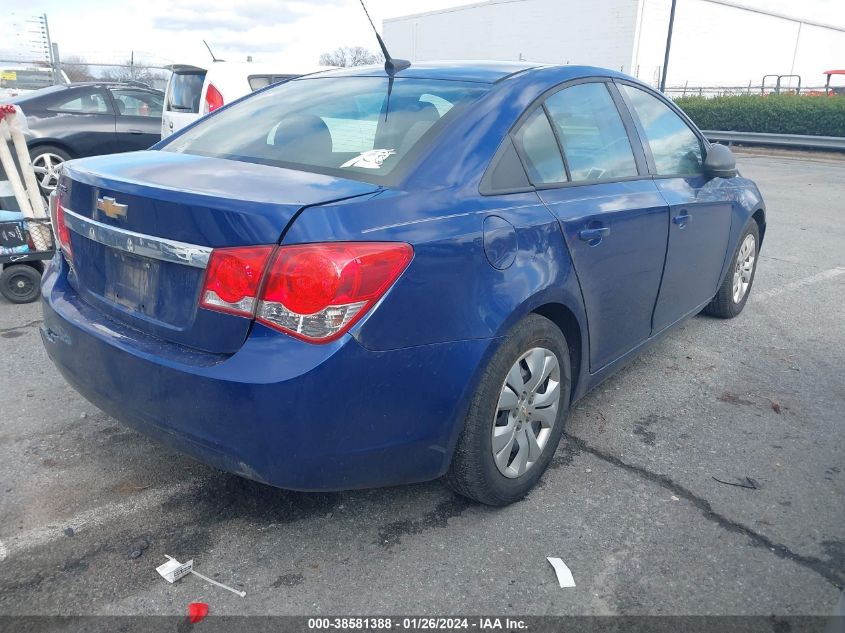 2013 CHEVROLET CRUZE LS AUTO - 1G1PA5SH4D7267112