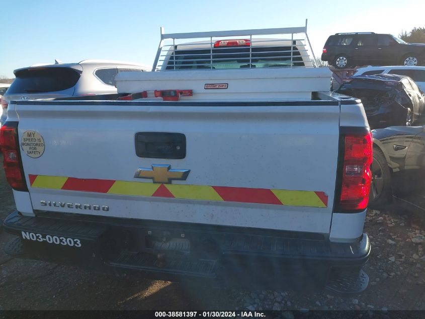 2014 CHEVROLET SILVERADO 1500 WORK TRUCK 1WT - 1GCRCPEC7EZ390365