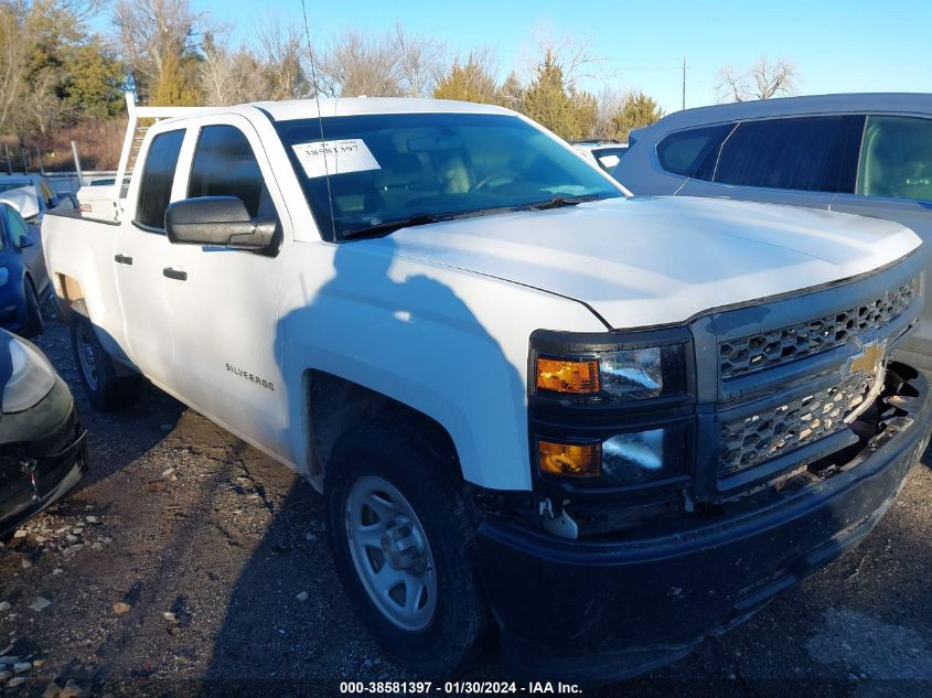 2014 CHEVROLET SILVERADO 1500 WORK TRUCK 1WT - 1GCRCPEC7EZ390365