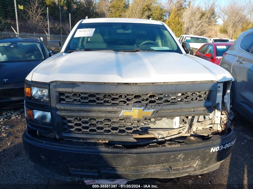 2014 CHEVROLET SILVERADO 1500 WORK TRUCK 1WT - 1GCRCPEC7EZ390365
